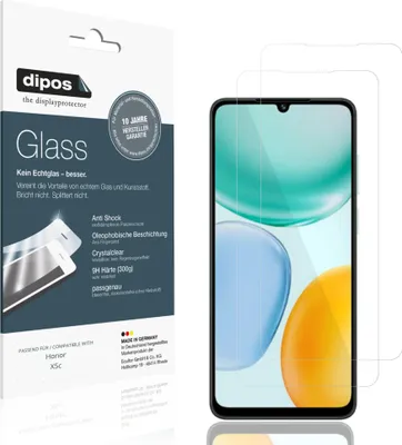 Image de 2x Protection ecrán pour Honor X5c Verre souple Film Protecteur 9H dipos