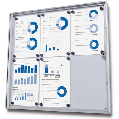 Produktbild von Schaukasten 8xA4 88x61 cm RIO Plakatschaukasten