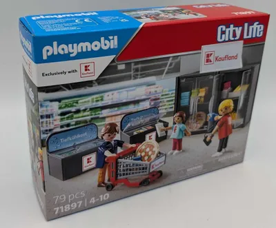 Produktbild von PLAYMOBIL Kaufland Kühlabteilung 71897