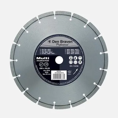Obrázek produktu pro Den Braven Diamantový řezací kotouč PROFI MULTIMAT Ø115 mm