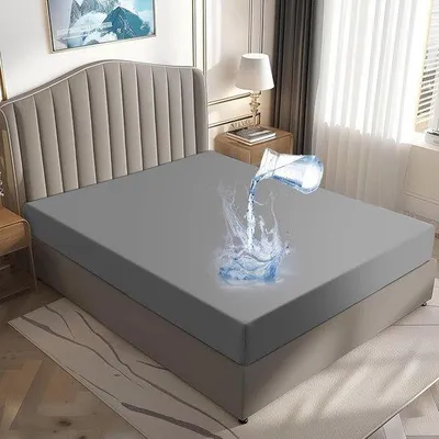 Produktbild von Famanu Matratzenauflage 160 x 200 cm - Atmungsaktiv, Waschbar und Hygienisch