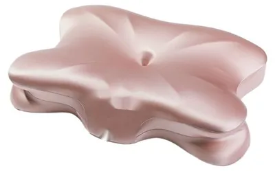 Produktbild von Ergonomisches Memory Foam Kissen, langsam rückfederndes Nackenstützkissen für Erwachsene, formstabiles Schlafkissen gegen Einsinken,Pink
