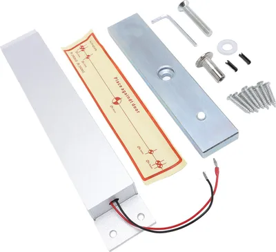 Zdjęcie produktu dla 280 kg elektryczny zamek magnetyczny Stop aluminium 12 V tryb NC elektromagnetyczny do systemów kontroli dostępu do drzwi