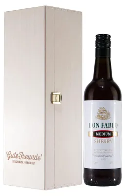 Produktbild von Don Pablo Sherry -Medium- mit Geschenk-Holzkiste