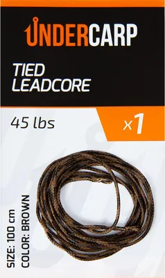 Produktbild von Gebundenes Leadcore 45 lbs / 100 cm braun