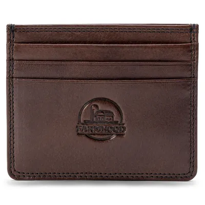 Produktbild von Farmhood Kartenhalter Memphis Credit Card Holder Dark Brown dunkelbraun