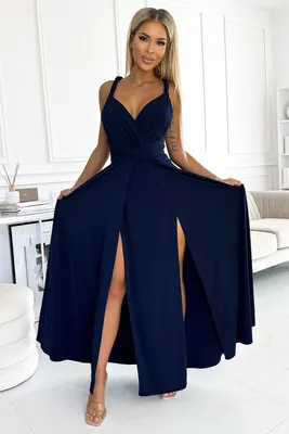 Produktbild von Kleid NUMOCO 509-1 BLAU Größe: Einheitsgröße