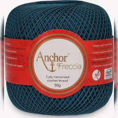 Zdjęcie produktu dla Nici Anchor Freccia 16 – cienka przędza bawełniana do szydełkowania (kolor 00671)