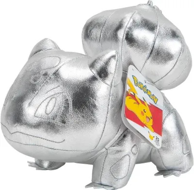 Image de Bisasam en peluche (argent, 20cm)