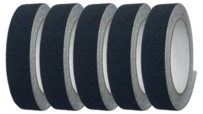 Produktbild von Klebeband Antirutschband Gripband 25mmx5m Anti Rutschband 5 Stück