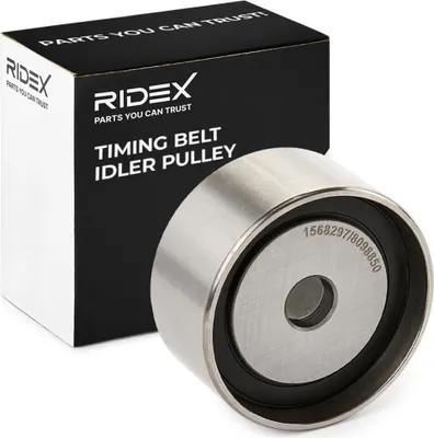 Produktbild von RIDEX 313D0026 Umlenkrolle Zahnriemen für MAZDA MX-5 II (NB) MX-5 I (NA) 323 F VI (BJ) FAMILIA V (BA) FAMILIA IV (BF)
