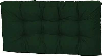 Produktbild von TexDeko Garden Palettenkissen 120x60x18cmgesteppt wasserabweisend UV-beständig, Dunkelgrün