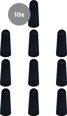Produktbild von 10x sossai Türstopper NTS9 | ANTON | Schwarz