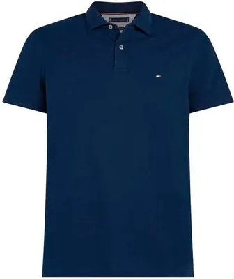 Zdjęcie produktu dla Koszulka polo Tommy Hilfiger dla mężczyzn z 1985 r. – MW0MW17770, kolor: ciemnoniebieski, rozmiar: M