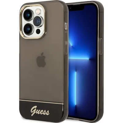 Produktbild von Guess Guhcp14Xhgcok Iphone 14 Pro Max 6,7"" Czarny/Schwarz Hardcase Transluzent