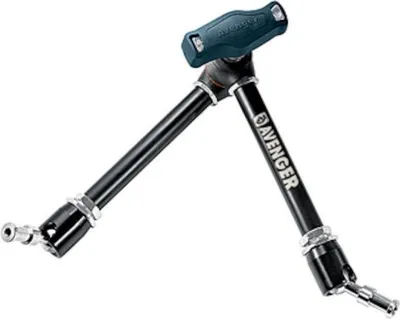 Immagine prodotto di Manfrotto D244N, Nero, Blu, Acciaio inossidabile, 9,65 cm (3,8"), 9,65 cm (3,8"), 3 kg, 3/8", 1 pezzo