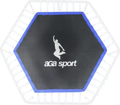 Produktbild von Aga Sprungmatte, Sprungtuch für Fitness-Trampolin130 cm Blau