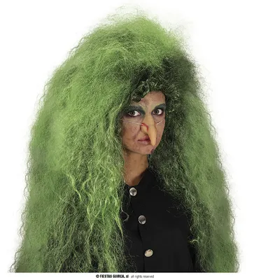 Imagen del producto de Accesorios de disfraz de Halloween Hexennase. Disfraz de carnaval espeluznante con detalles imaginativos y un aire misterioso, ideal para fiestas de disfraces y eventos temáticos. Color: Natural