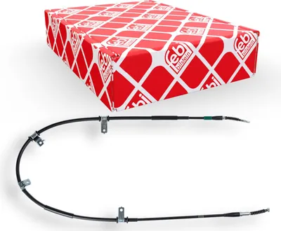 Produktbild von FEBI BILSTEIN Handbremsseil Seilzug Feststellbremse für HYUNDAI SANTA FÉ II (CM) Hinten Rechts 106713