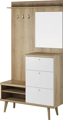 Immagine prodotto di Armadio per corridoio Armadi da appendere Porta a muro Armadi e ganci Set di armadi da parete