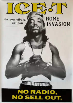 Obrázek produktu pro Ice T – Home Invasion – 1992 – Plakát – 61x86 cm