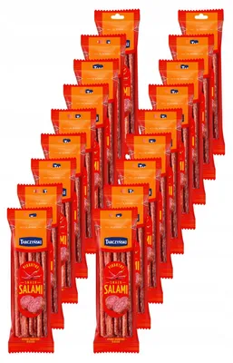 Produktbild von Tarczyński Salami Sticks scharf 18x 80g - Wurst Protein Snack glutenfrei