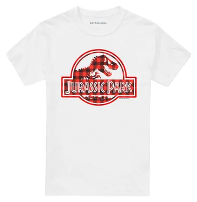 Image de T-shirt Jurassic Park, modèle unie pour hommes/femmes, logo TV42169 (XXL), couleur blanche