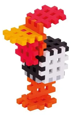 Produktbild von Marioinex Bausteine Midi Waffle 22 Stück - buntes Konstruktionsspielzeug