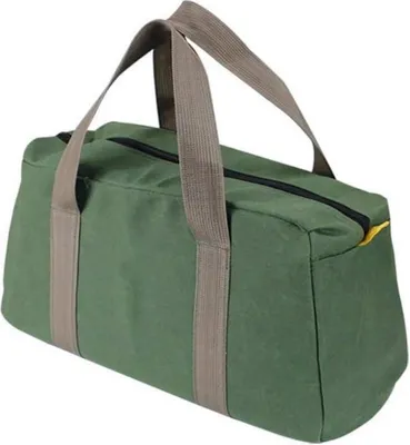 Produktbild von Werkzeugtasche mit weiter Öffnung 12-Zoll, Mehrzweck-Leinwand, klein, wasserdicht, Profi Elektriker Organizer