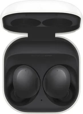 Image de Samsung Galaxy Buds2, casque, intra-auriculaire, Calls/Music, graphite, binaural, réponse/fin d'appel, lecture/pause, piste <, Ortung >