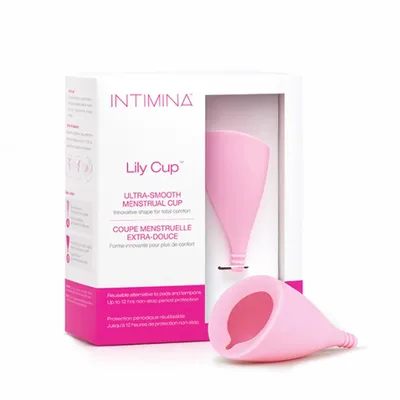 Image de Intimina - Lily Cup taille A - coupe menstruelle fine, coupe féminine, utilisable jusqu'à 8 heures