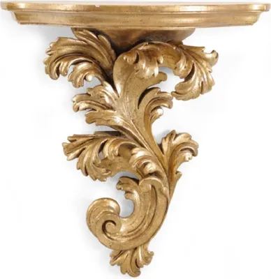 Produktbild von Casa Padrino Luxus Barock Wandkonsole Antik Gold - Handgefertigte Barockstil Wanddeko Konsole - Barock Wanddeko - Barock Möbel - Luxus Qualität -  Italy
