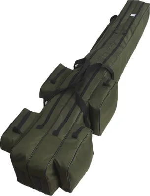 Produktbild von WITAN Rutenfutteral PREMIUM RUTENTASCHE Angeltasche Angeln Tasche 2 Kammer 190cm