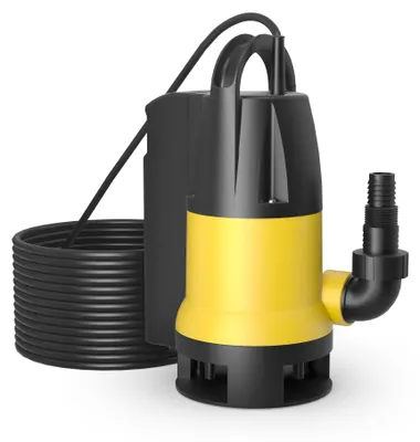 Schmutzwasserpumpe 750 W, 13.000 l/h, Förderhöhe 7,5 m, Partikel bis 35 mm