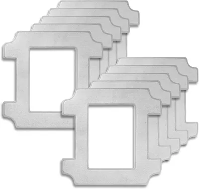 Imagen del producto de Paños de microfibra para limpiar ventanas, 10 unidades, repuestos para robots limpiadores de ventanas, compatibles con