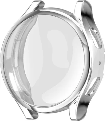 Produktbild von Strap-it TPU Hülle - silberne Schutzhülle passend für Samsung Galaxy Watch 5 40mm - silberne Schutzhülle für Galaxy Watch 5 40mm