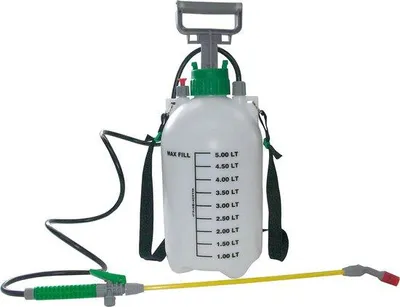 Produktbild von Famanu Hochdruck-Gartenbrause mit Messing-Mundstück - Multifunktional, 100% Metall