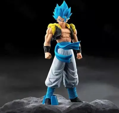 Produktbild von 31CM Anime Dragon Ball Z Super Saiyan Blue Gogeta PVC Action Figur