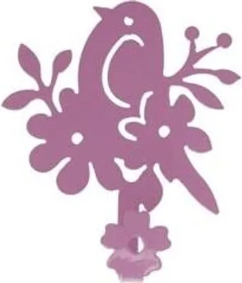 Produktbild von Sass & Belle Wandhaken Vogel pink