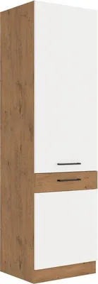 Obrázek produktu pro Potravinová skříň VANYA - šířka 60 cm, bílá / dub lancelot