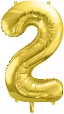 Zdjęcie produktu dla Balon foliowy 72 cm złoty Partydeco