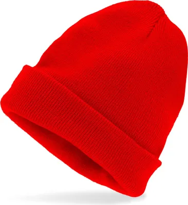 Produktbild von Beanie neon rot