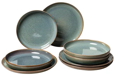 Zdjęcie produktu dla Villeroy&Boch - Zestaw talerzy dla 4 os. (8 el.) Crafted Breeze