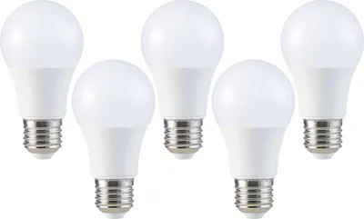Produktbild von V-TAC LED-Lampe VT-2099, E27, EEK: F, 8,5 W, 806 lm, 3000 K, 5 Stück