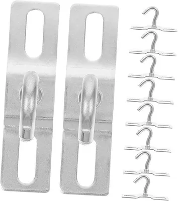 Produktbild von Galvanisierter Eisenhaken für Pflanzenhalterung, Haken für Fassadenhalterung, Silber