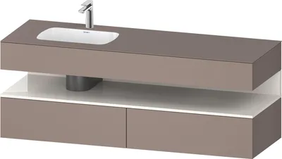 Produktbild von DURAVIT QA4795022430000 QTG EWT KWTU 1600 Wß Hgl. Be