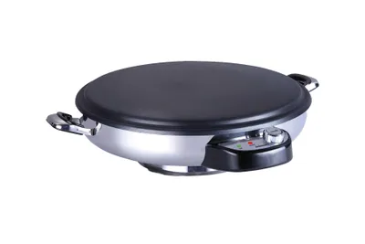 Imagen del producto de Kochmaster Chromax: Máquina para hacer crepes, tortitas, pan plano, yufka y pan plano
