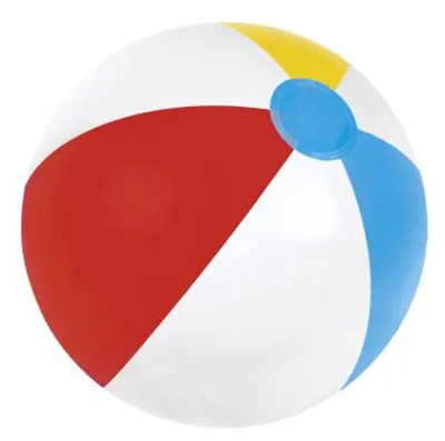 Produktbild von Wasserball Ø41 cm Retro Weiß/Blau/Rot/Gelb