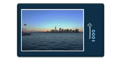 Produktbild von hansepuzzle 12428 - Manhattan Puzzle, 1000 Teile, Orte, 60,0 x 46,0cm mit hochwertiger Aufbewahrung, Kartonbox und wiederverschließbarem Beutel