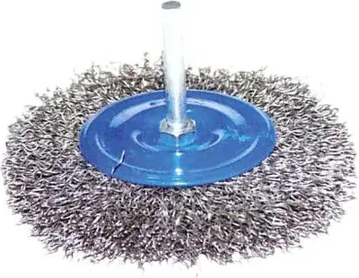 Produktbild von Tellerbürste mitSchaft of 120 mm x 6-Futter